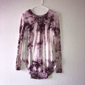 American eagle soft and sexy tie die shirt